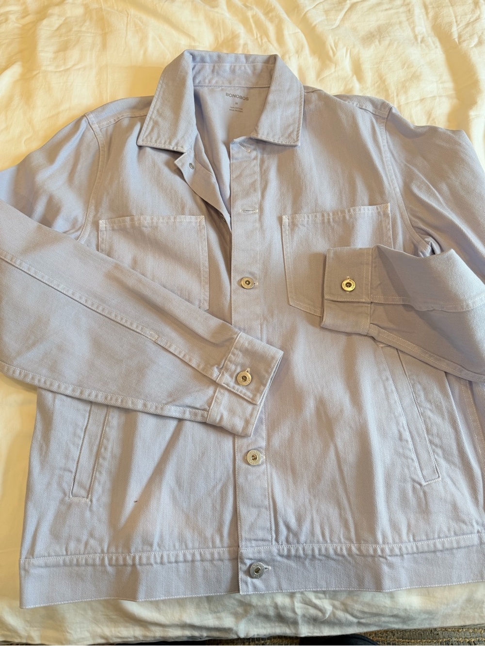 Bonobos Lavender Cotton Button-Up Shirt